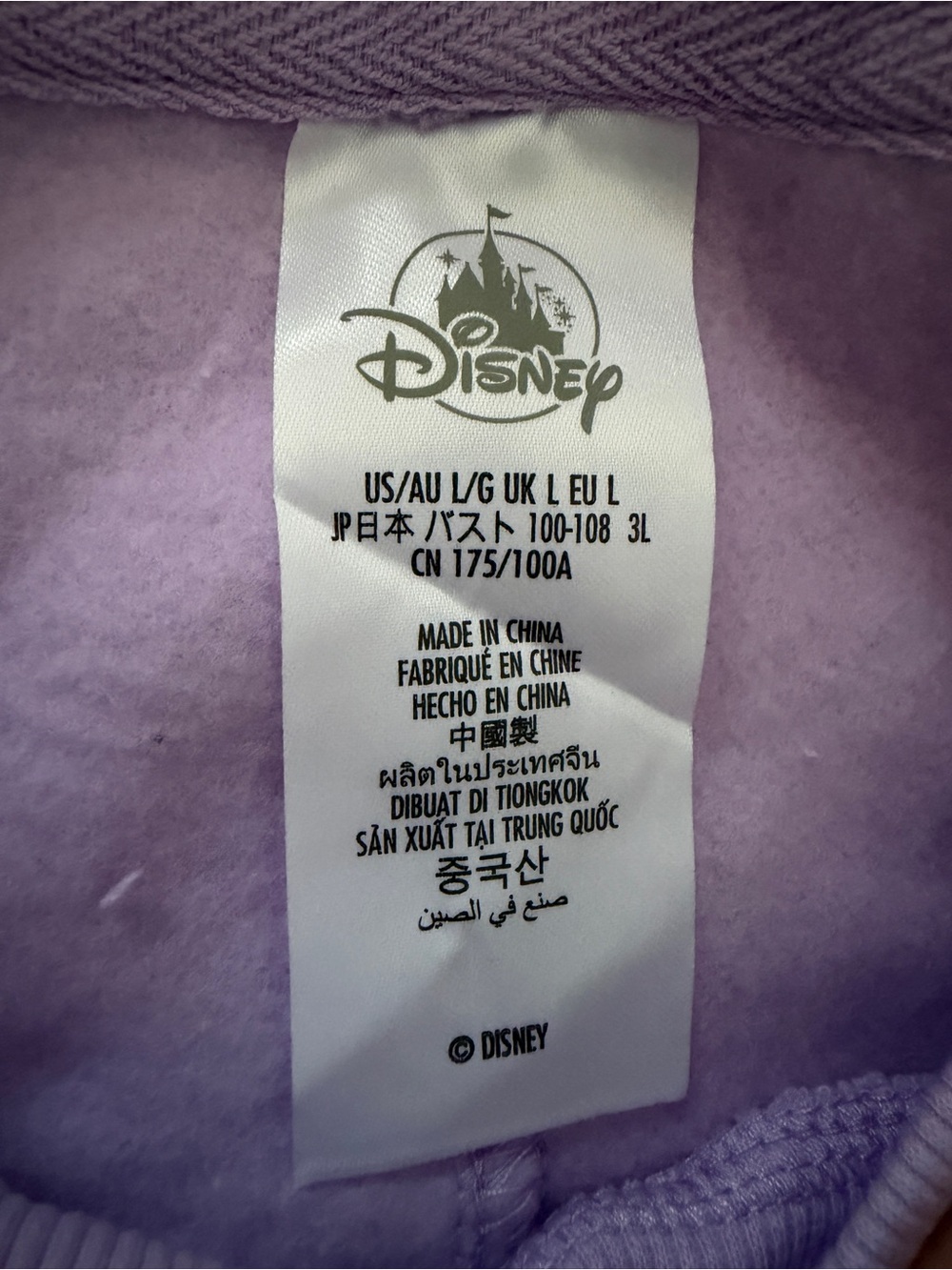 NWOT Disney Alice in Wonderland Cheshire Cat sweatshirt - L - Picture 4 of 6